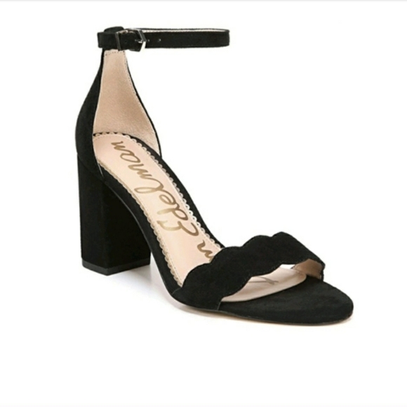 Sam Edelman Odila Scallop Block Heel Sandals 6.5 - Picture 10 of 10